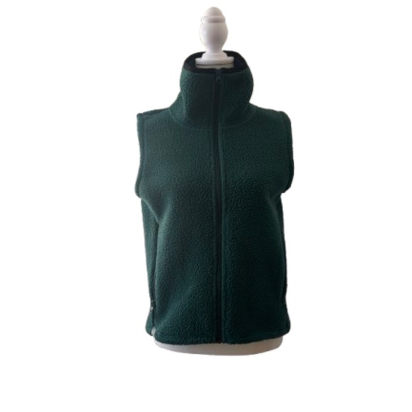oiselle Jackets & Blazers - Oiselle Forest Green Fleece Vest Size Small NWOT